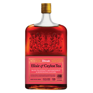 Elixir of Ceylon Black Tea with Passionfruit and Honeysuckle - 750ml Glass Bottle
