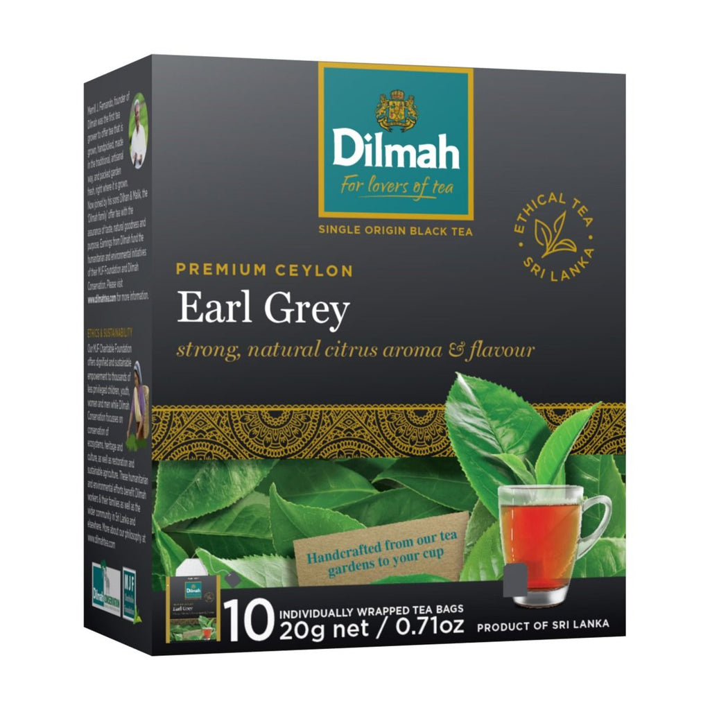 Dilmah Earl Grey Tea Bags Earl Grey Black Tea Australia Dilmah Tea