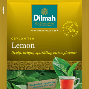 Lemon Flavoured Tea Bags - 500 Individually Wrapped Tea Bags