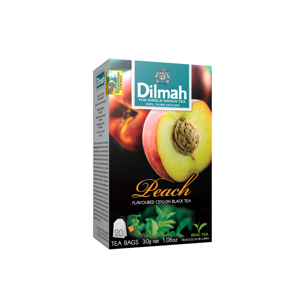 Dilmah Peach Flavored Black Tea Australia Peach Black TeaN Dilmah