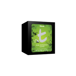 Dilmah t-Series Pure Peppermint Leaves - 20 Leaf Tea Bags (Refill Pack)