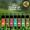 Three Types Of Tea Cocktails With Elixir of Ceylon Tea
