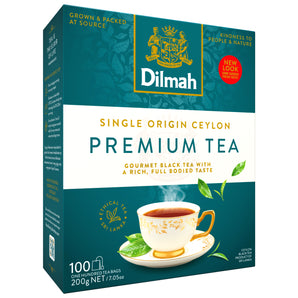 PREMIUM CEYLON BLACK TEA - 100 TEA BAGS