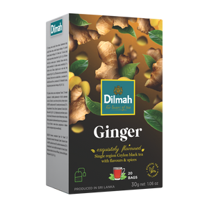 EFT Ginger Ceylon Black Tea - 20 Tea Bags