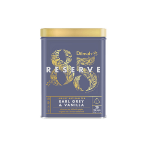 85 Reserve Earl Grey & Vanilla - 20 Luxury Leaf Tea Bags Tin Caddy