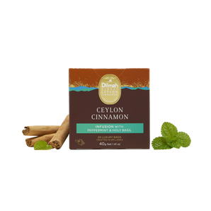 Ceylon Finest Cinnamon Infusion with Peppermint and Holy Basil - 20 Luxury Bags