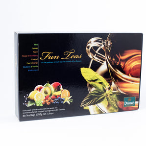 Gift of Tea Celebrations Fun Teas Gift Pack (80 Individually Wrapped Tea Bags)