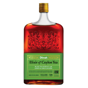 Elixir of Ceylon Black Tea with Lemon & Lime – 750ml Glass Bottle
