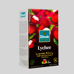 Dilmah EFT Lychee Ceylon Black Tea - 20 Tea Bags