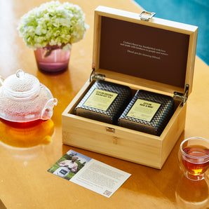 Silver Jubilee Wooden Bamboo Box - Gift Pack