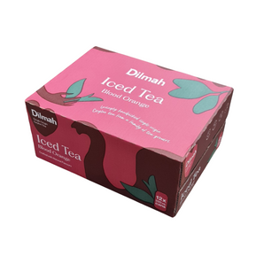 Dilmah Blood Orange Iced Tea Carton - 330mL x 12 Cans