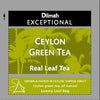 Exceptional Ceylon Green Tea - 50 Leaf Tea Bags (Individually Wrapped)