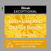 Exceptional Lively Lime & Orange Fusion - 50 Leaf Tea Bags (Individually Wrapped)