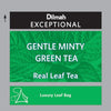 Exceptional Gentle Minty Green - 50 Leaf Tea Bags (Individually Wrapped)
