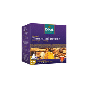 Inspiration Cinnamon Turmeric Ginger & Nutmeg Tea - 20 Luxury Leaf Tea Bags