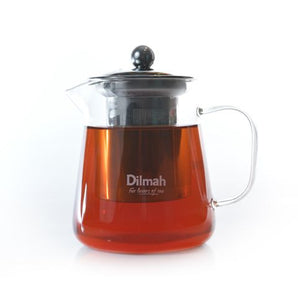 ENDANE CONTEMPORARY GLASS POT & STRAINER - 500ML