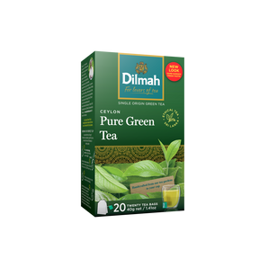 PURE CEYLON GREEN TEA - 20 TEA BAGS