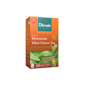 Dilmah Ceylon Green Tea with Moroccan Mint - 20 Tea Bags