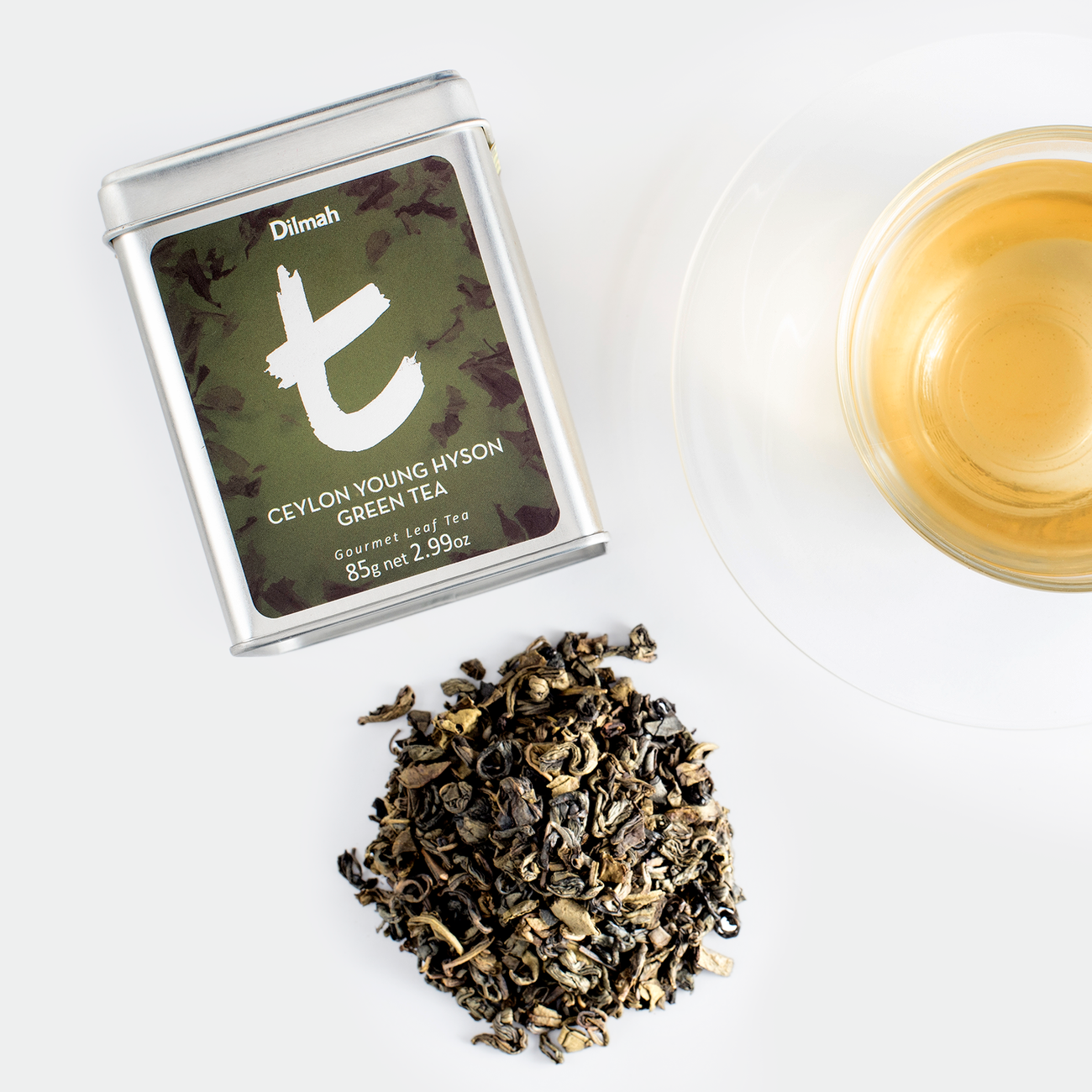 t series ceylon young hyson green tea 85g leaf tea