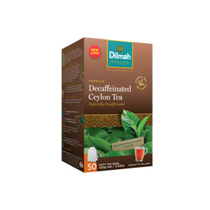 Dilmah Ceylon Black Tea Premium Decaffeinated - 50 Tea Bags