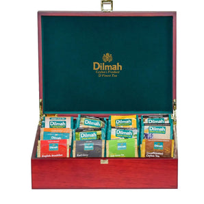 Dilmah 12 Slot Luxury Wooden Presenter - 120 Tea Bags