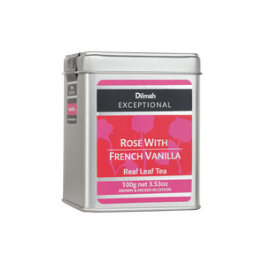 EXCEPTIONAL ROSE WITH FRENCH VANILLA - 100G LEAF TEA