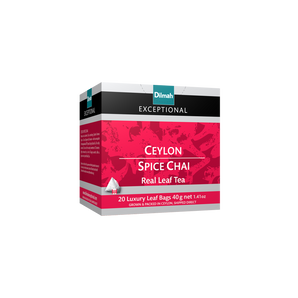 EXCEPTIONAL CEYLON SPICE CHAI - 20 LEAF TEA BAGS