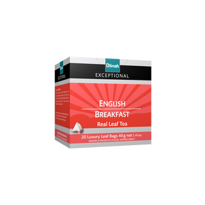 Dilmah Exceptional English Breakfast - 20 Luxury Leaf Bags
