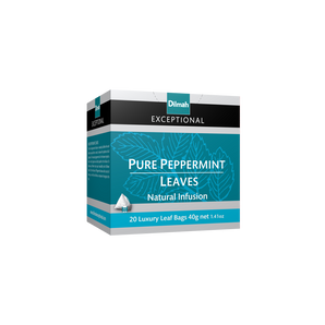 Dilmah Exceptional Pure Peppermint Leaves - 20 Luxury Leaf Bags