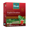 English Breakfast Tea Bags - 10 Individually Wrapped Envelopes