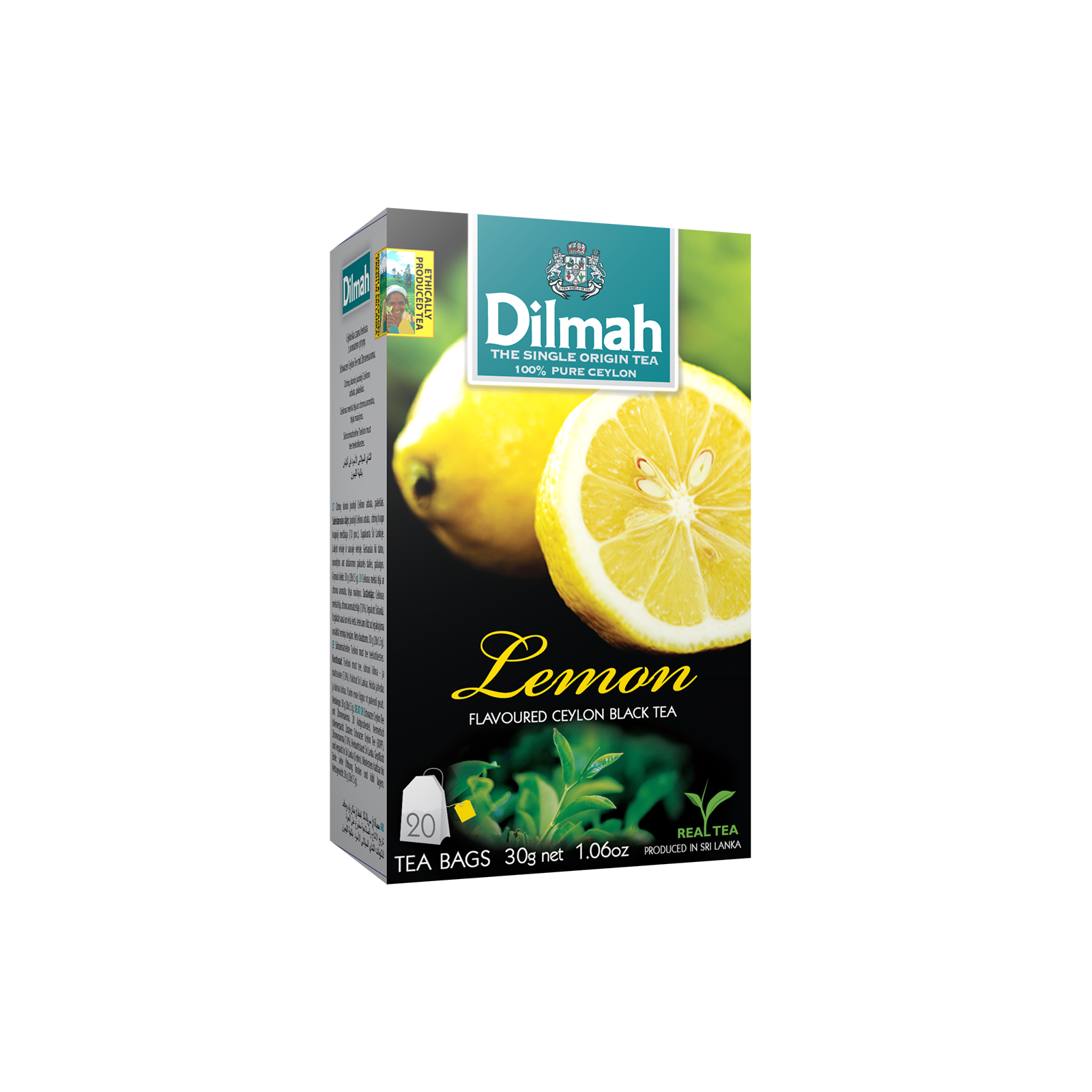 Lemon Fun Flavoured Lemon Tea Bags | Dilmah Lemon Scented Tea – Dilmah ...
