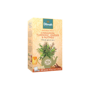 Rooibos Cinnamon Turmeric Ginger & Nutmeg Infusion - 20 Tea Bags