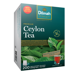 PREMIUM CEYLON BLACK TEA - 200 TEA BAGS