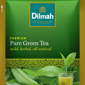 Dilmah Pure Green Tea Bags - 500 Individually Wrapped Envelopes