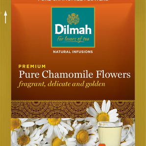 Dilmah Pure Camomile Natural Infusion - 500 Individually Wrapped Tea Bags