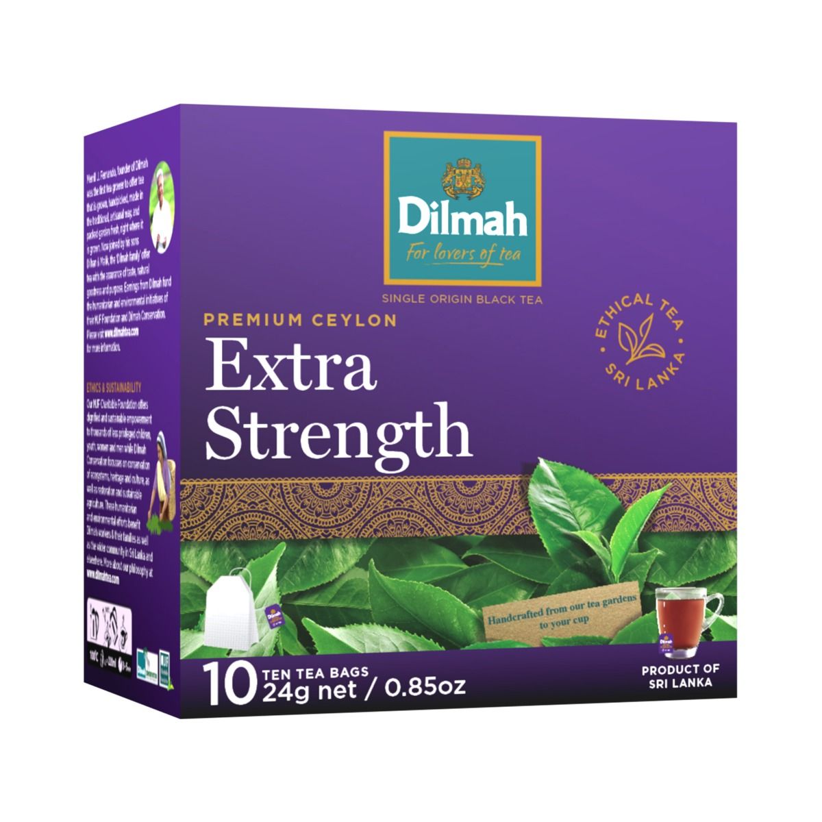 premium extra strength black tea 10 tea bags sku a82442 012 r00 regular