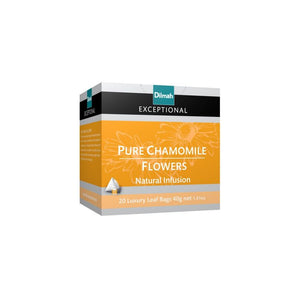 EXCEPTIONAL PURE CHAMOMILE FLOWERS - 20 LEAF TEA BAGS